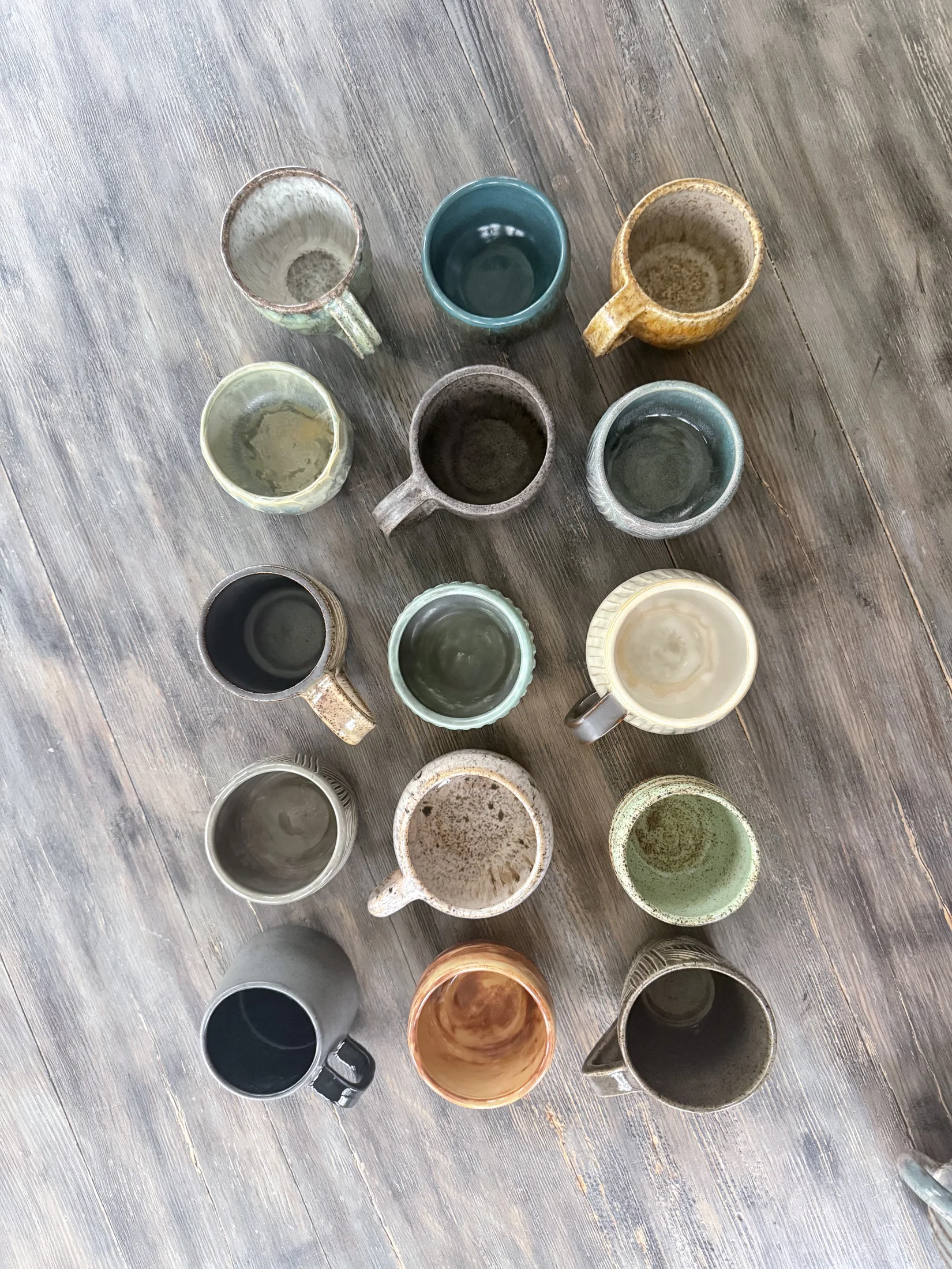 Ceramic studio moment by Cami Boehme