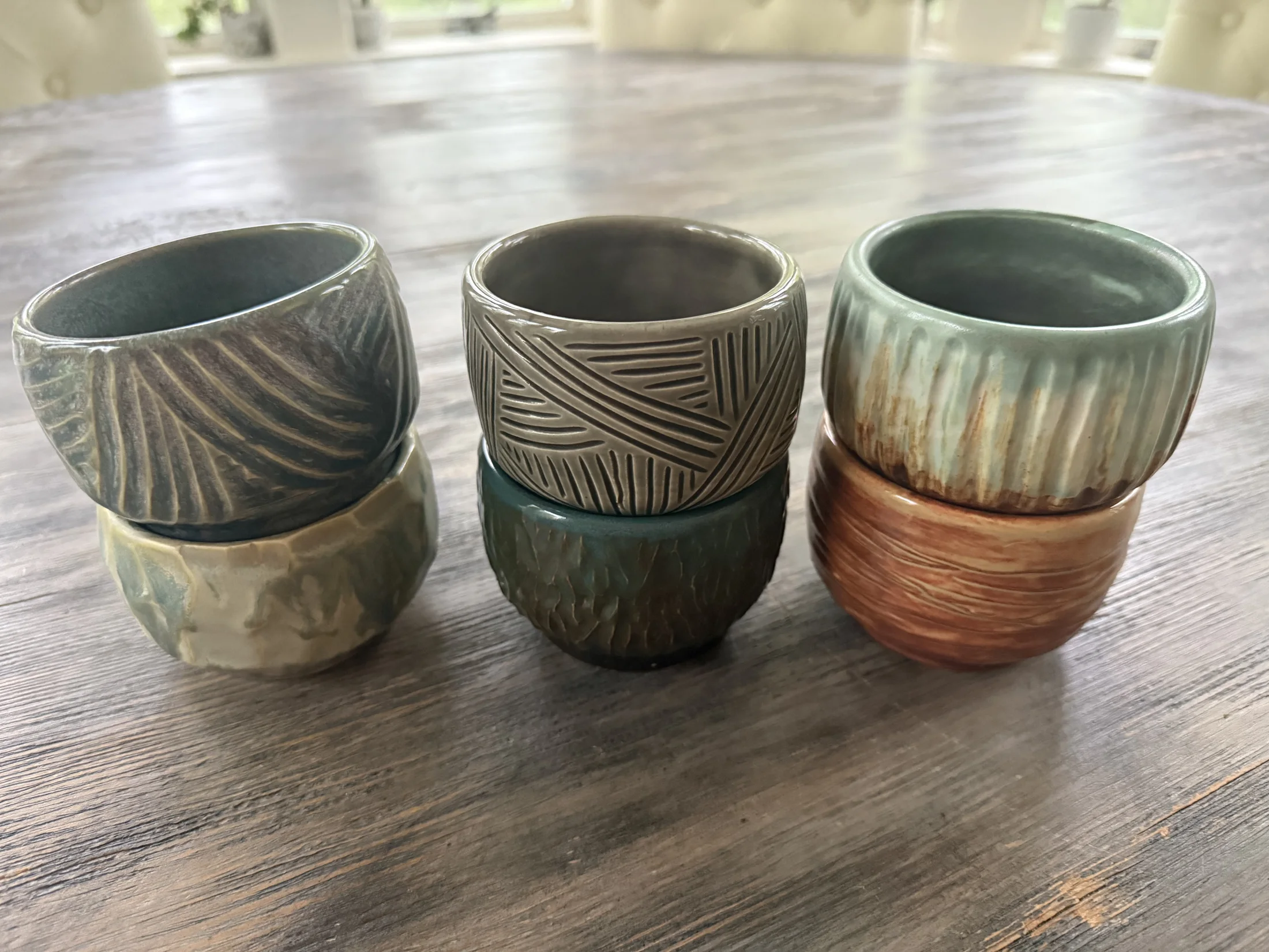 Ceramic studio moment by Cami Boehme